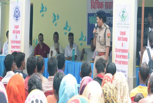 Legal aids campaign by go green save earth foundation